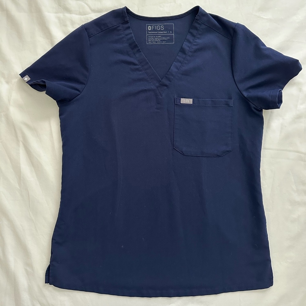 Figs Catarina 1 pocket, Navy, size S